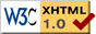 Valid xhtml 1.0!